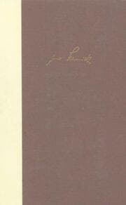 Cover von Bargfelder Ausgabe.Werkgruppe I.Romane, Erzählungen, Gedichte, Juvenilia