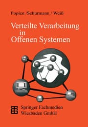 Cover von Verteilte Verarbeitung in Offenen Systemen