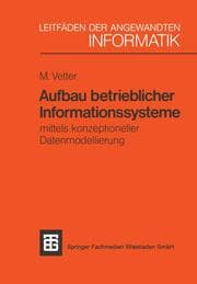 Cover von Aufbau betrieblicher Informationssysteme