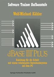 Cover von dBase III Plus