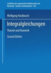 Cover von Integralgleichungen