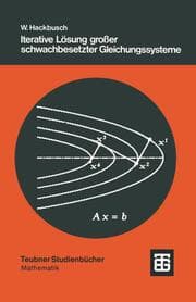 Cover von Iterative Lösung großer schwachbesetzer Gleichungssysteme