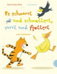 Cover von Es schnurrt und schnattert, surrt und flattert, Lauter Lautmalereien