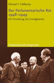 Cover von Der Parlamentarische Rat 1948-1949