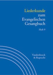 Cover von Liederkunde zum Evangelischen Gesangbuch. Heft 9