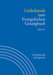 Cover von Liederkunde zum Evangelischen Gesangbuch. Heft 11