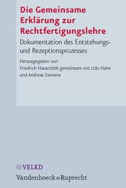 Cover von Die Gemeinsame Erklärung zur Rechtfertigungslehre