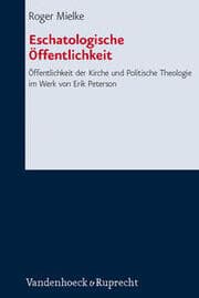 Cover von Eschatologische Öffentlichkeit