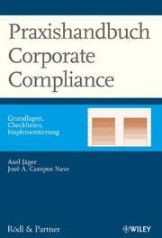 Cover von Praxishandbuch Corporate Compliance