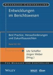 Cover von Entwicklungen im Berichtswesen