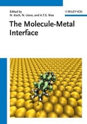 Cover von The Molecule-Metal Interface