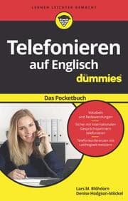 Cover von Telefonieren auf Englisch für Dummies