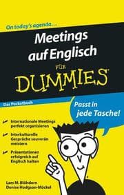 Cover von Meetings auf Englisch für Dummies