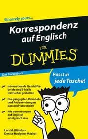 Cover von Korrespondenz auf Englisch für Dummies