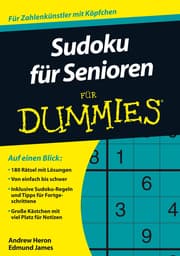 Cover von Sudoku für Senioren für Dummies