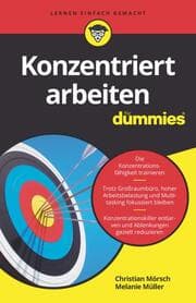 Cover von Konzentriert arbeiten für Dummies