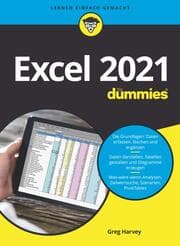 Cover von Excel 2021 für Dummies