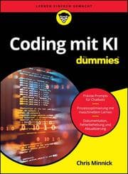 Cover von Coding mit KI für Dummies