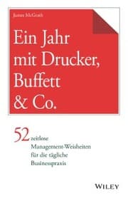 Cover von Ein Jahr mit Drucker, Buffett & Co.