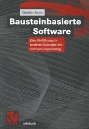 Cover von Bausteinbasierte Software