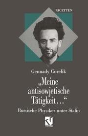 Cover von Meine antisowjetische Tätigkeit...