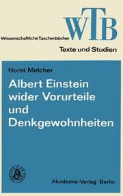 Cover von Albert Einstein wider Vorurteile und Denkgewohnheiten