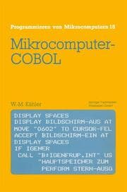 Cover von Mikrocomputer-COBOL