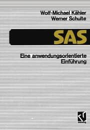 Cover von SAS Eine anwendungs-orientierte Einführung