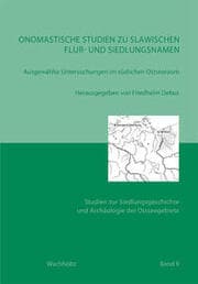 Cover von Onomastische Studien zu slawischen Flur- und Ortsnamen