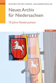 Cover von Neues Archiv für Niedersachsen 2/2021