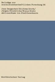 Cover von Aktionsräume von Stadtbewohnern