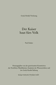 Cover von Der Kaiser baut fürs Volk