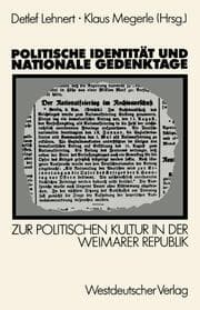 Cover von Politische Identität und nationale Gedenktage
