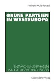 Cover von Grüne Parteien in Westeuropa