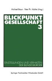 Cover von Blickpunkt Gesellschaft 3