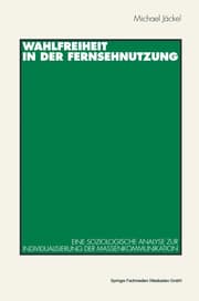 Cover von Wahlfreiheit in der Fernsehnutzung