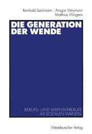 Cover von Die Generation der Wende