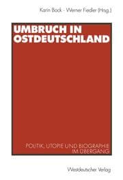 Cover von Umbruch in Ostdeutschland