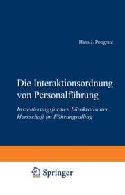 Cover von Die Interaktionsordnung von Personalführung