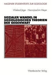 Cover von Sozialer Wandel in soziologischen Theorien der Gegenwart