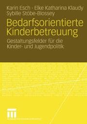 Cover von Bedarfsorientierte Kinderbetreuung
