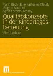 Cover von Qualitätskonzepte in der Kindertagesbetreuung