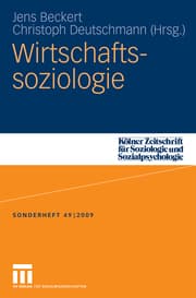 Cover von Wirtschaftssoziologie
