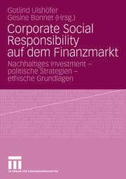 Cover von Corporate Social Responsibility auf dem Finanzmarkt