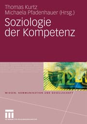 Cover von Soziologische Kompetenzforschung