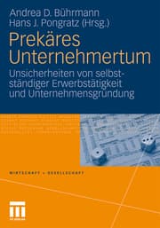 Cover von Prekäres Unternehmertum