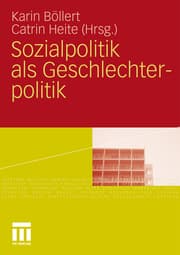 Cover von Sozialpolitik als Geschlechterpolitik