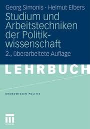 Cover von Studium und Arbeitstechniken der Politikwissenschaft