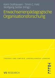 Cover von Erwachsenenpädagogische Organisationsforschung
