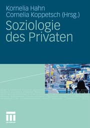 Cover von Soziologie des Privaten